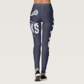 Kodiakのラクロス-青いレギンス レギンス (裏面)