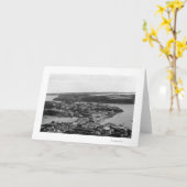 Kodiak、アラスカの写真の空中写真 カード (黄色い花)