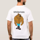 Kodiaksのロゴ Tシャツ (裏面)