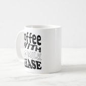 koffie met havermelk コーヒーマグカップ (正面左)
