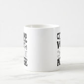 koffie met havermelk コーヒーマグカップ (中央)