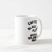 koffie met melk コーヒーマグカップ (正面右)