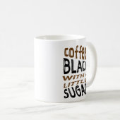koffie met suiker コーヒーマグカップ (正面右)
