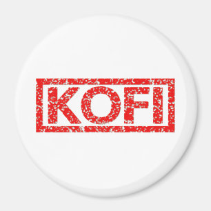 Kofiのスタンプ マグネット