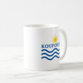 KOFONISIAギリシャSun Waves コーヒーマグカップ (正面右)