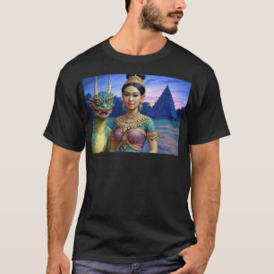 Koh Kerでカメラ用のラフとMealeaポーズ Tシャツ