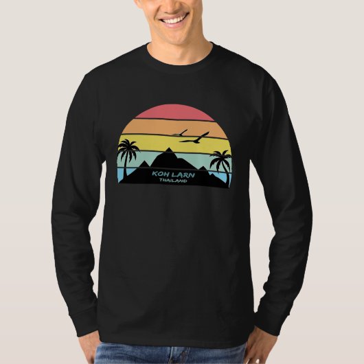 Koh Larn Thailand Phuket Souvenir Pattaya  Bangkok Tシャツ (正面)