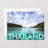 Koh Rok, Krabi, Thailandはがき ポストカード (正面/裏面)