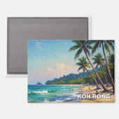 Koh Rong Cambodia Travel マグネット (正面/裏面)