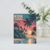 Koh Samui vintage ポストカード (スタンド正面)