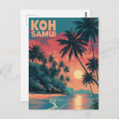 Koh Samui vintage ポストカード (正面/裏面)