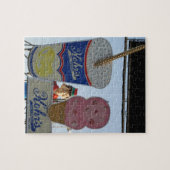 Kohrのカジノ桟橋の海岸の高さのジャージーの海岸 ジグソーパズル (横)