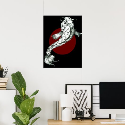 Koi ポスター (ホームオフィス)