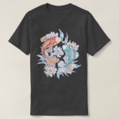 Koi Carp Kohaku Japan Tシャツ (デザイン正面)