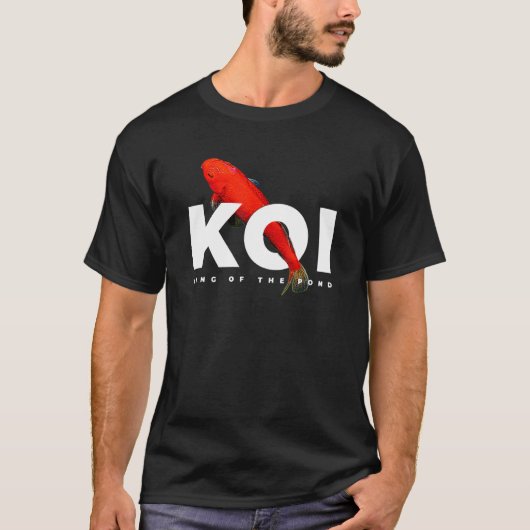 Koi Carp Pond Owner Fish Keeper Tシャツ (正面)
