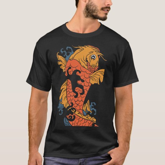 Koi carp tシャツ (正面)