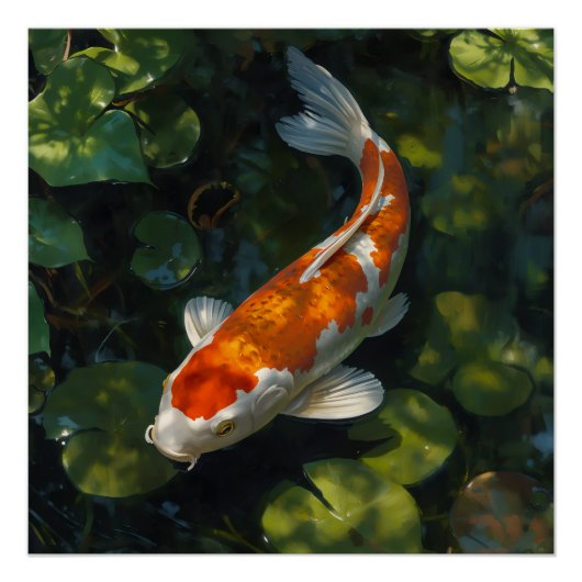 KOI FISCH POSTER ポスター (正面)
