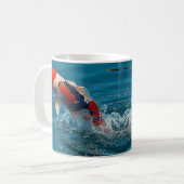 KOI FISCH WATERCOLOR コーヒーマグカップ (正面左)