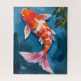 Koi Fish Beautiful Watercolor ジグソーパズル