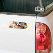 KOI FISH  Bumper Sticker バンパーステッカー (トラック上)