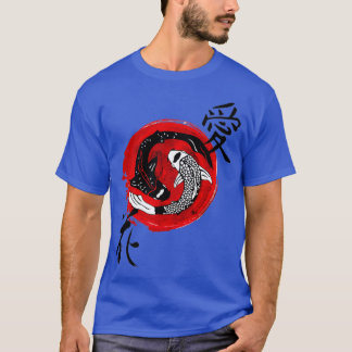 Koi Fish butterfly Shirt Nishikigoi Japanese Gift Tシャツ