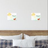 Koi Fish Dream Quote Art Print – "Follow Your Drea (寝室)