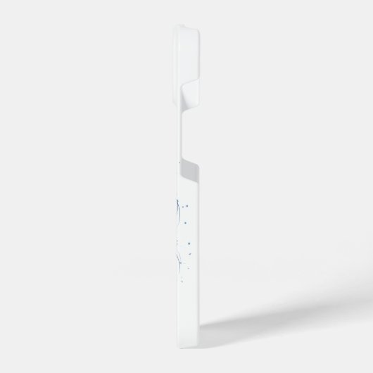 Koi Fish & Lotus Phone Case – Customizable iPhoneケース (左側面)