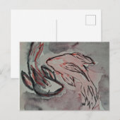 Koi Fish Postacrd ポストカード (正面/裏面)