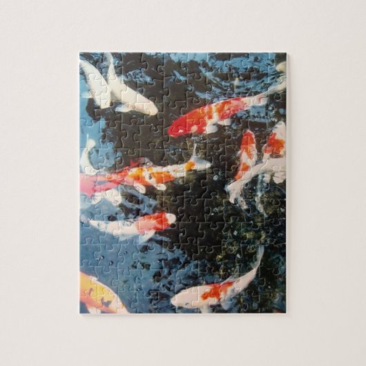 Koi Fish Puzzle Fish Photo Jigsaw Puzzle Fishy Fun ジグソーパズル (縦)