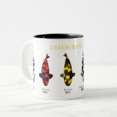 koi fish species Utsurimono Mug ツートーンマグカップ (正面左)