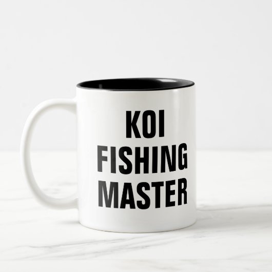 Koi Fishing Master ツートーンマグカップ (左)