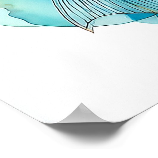 Koi in Flow ポスター (角)