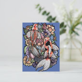 Koi Pond                                           ポストカード (スタンド正面)