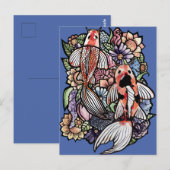Koi Pond                                           ポストカード (正面/裏面)