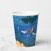 Koi Pond 紙コップ (裏面)