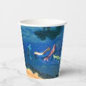 Koi Pond 紙コップ (正面)