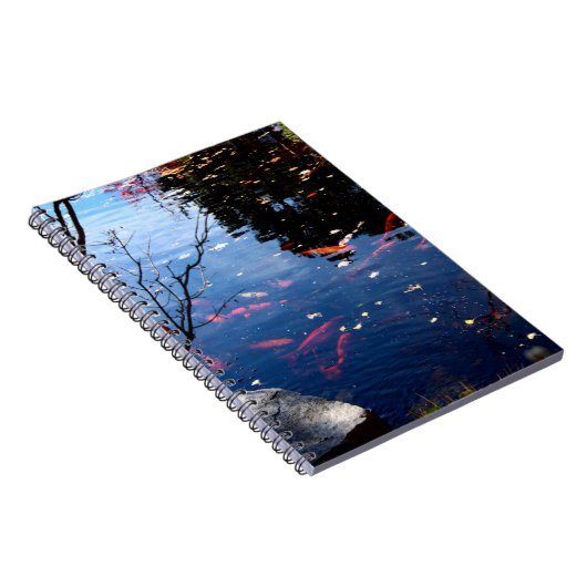 Koi pond notebook ノートブック (右側)