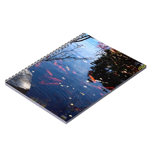 Koi pond notebook ノートブック (左側)