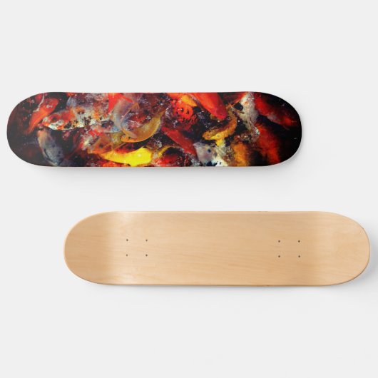 Koi Skateboard Deck スケートボード (横)