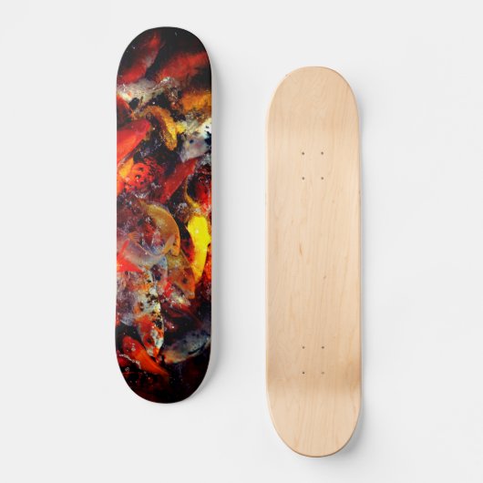 Koi Skateboard Deck スケートボード (正面)