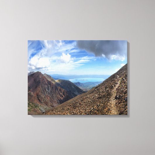 Koip Peak Passからのモノレイク – Sierra キャンバスプリント (正面)