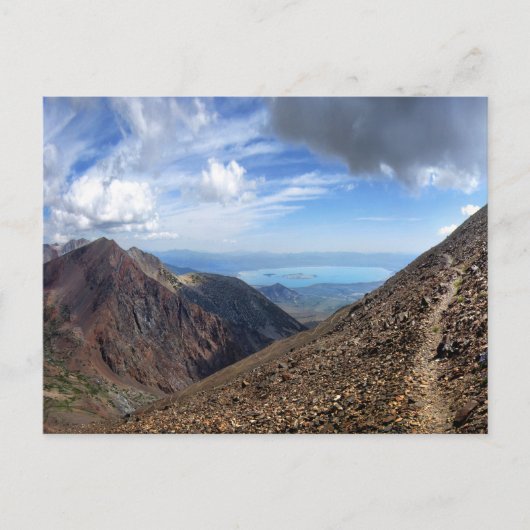 Koip Peak Passからのモノレイク – Sierra ポストカード (正面)