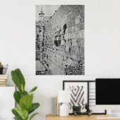 KOISEL - 1870 - WAILING WALL - ISRAEL – ポスター (ホームオフィス)