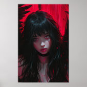 Kojairoゴシックマンガアニメガールポスター ポスター (正面)