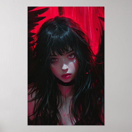 Kojairoゴシックマンガアニメガールポスター ポスター (正面)