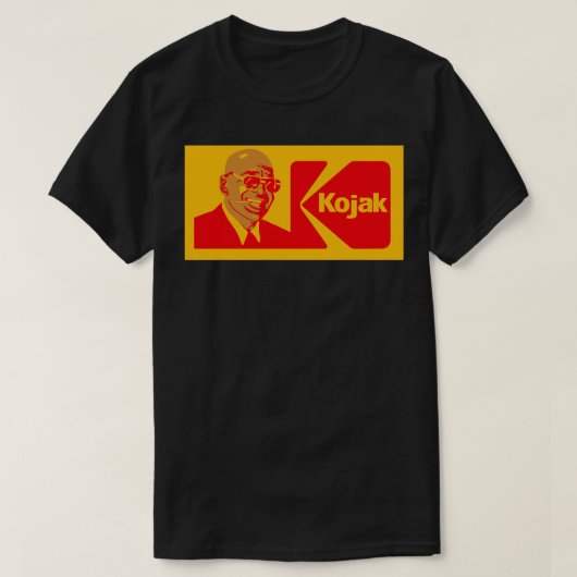 Kojakインスタントカメラ Tシャツ (デザイン正面)