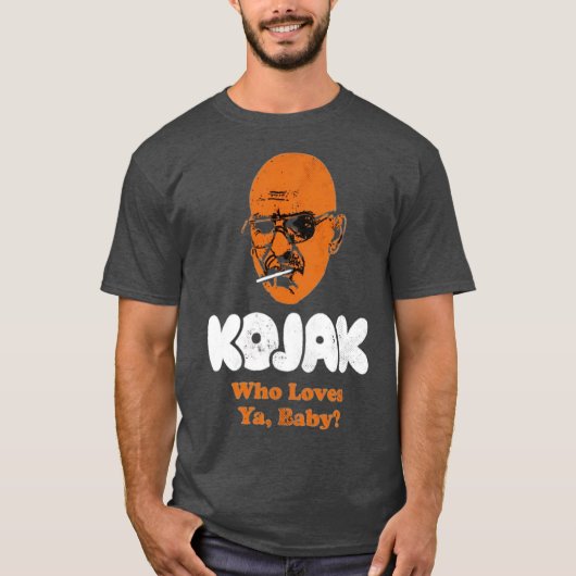 Kojak Who Loves Ya Baby Tシャツ (正面)