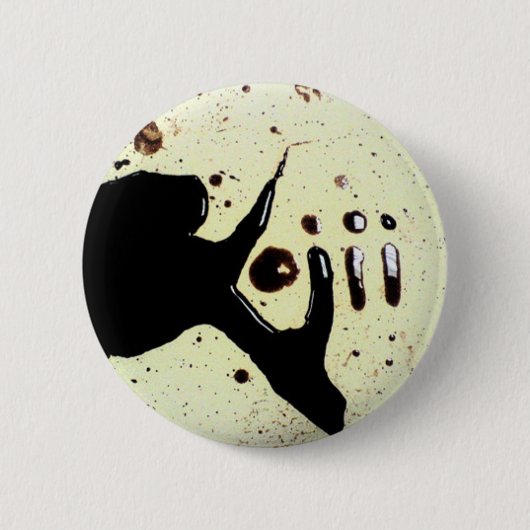 Kojiiの血ボタン 缶バッジ (正面)