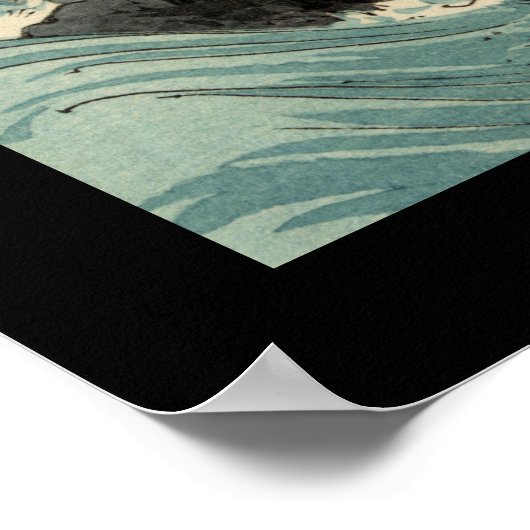 Kojima Island (black) ポスター (角)