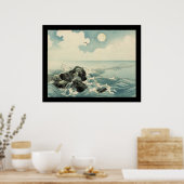 Kojima Island (black) ポスター (キッチン)